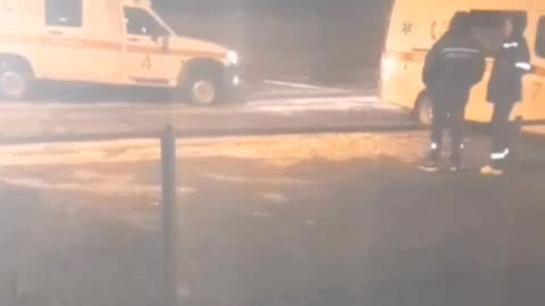Скорая помощь застряла на дороге в Минусинске